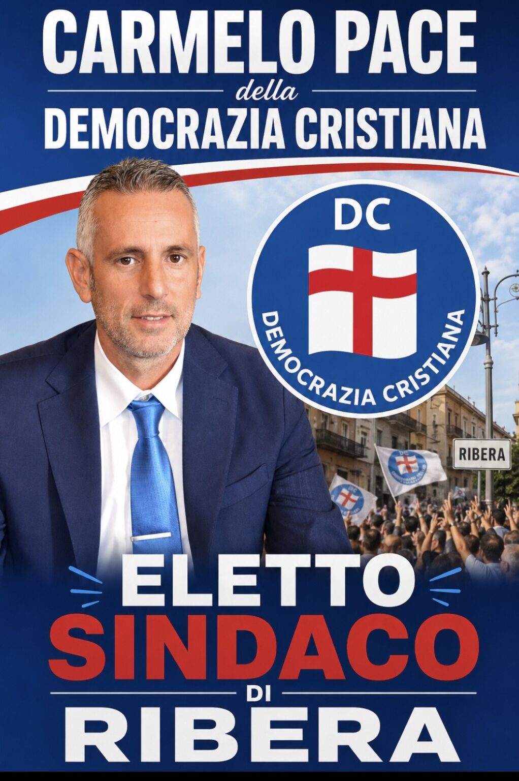 Sito Ufficiale DC - Carmelo Pace della Democrazia Cristiana é sindaco ...